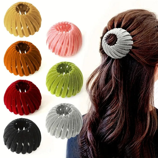 Vintage Bird Nest Hair Clip Set