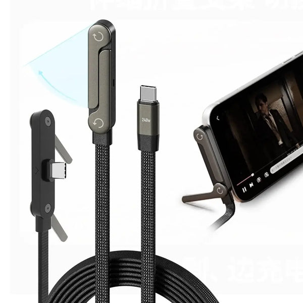 TurboFold USB‑C Power Cable